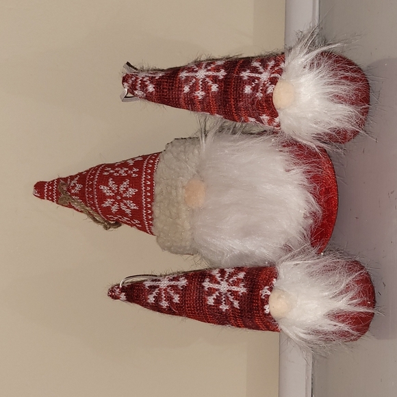 NWOT Set of 3 Christmas Gnomes - Picture 1 of 16